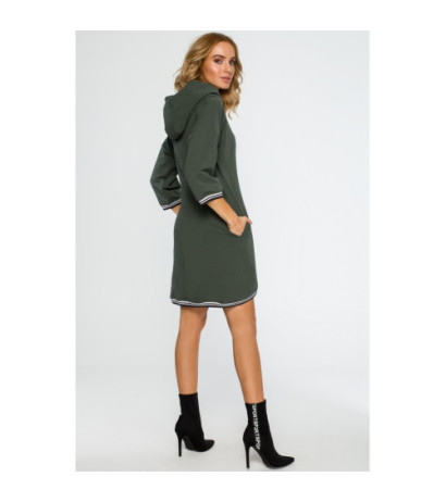 M401 Hooded and ribbed tunic - military-green