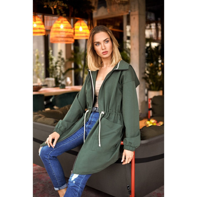 M416 Comfortable parka sweatshirt - military-green