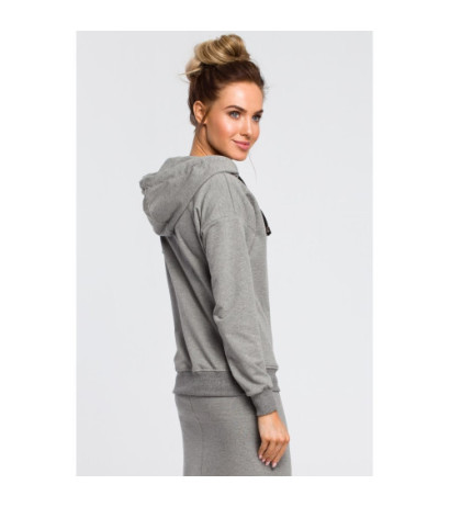 M420 Warm zip-up hoodie - gray