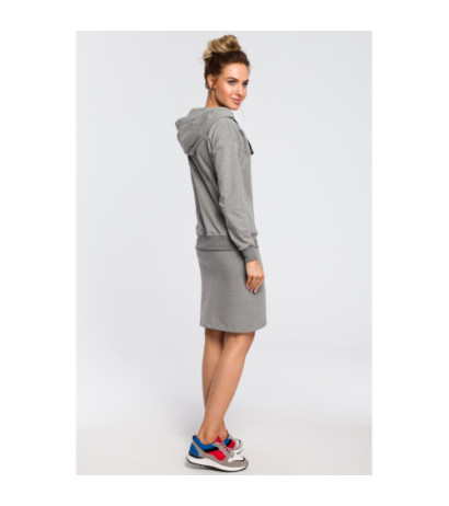 M420 Warm zip-up hoodie - gray