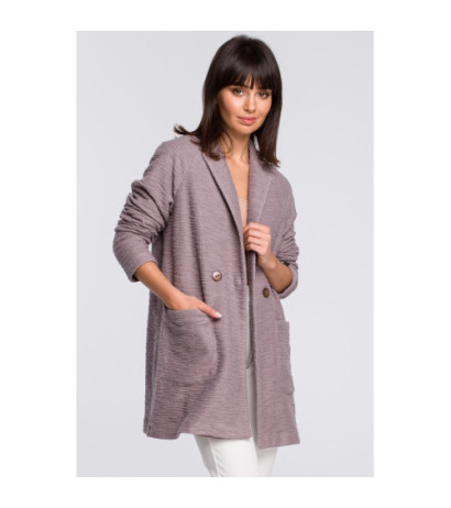 B099 One-button coat - gray