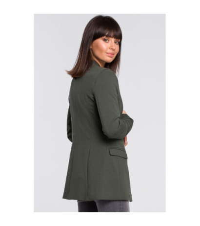 B103 Knitted jacket plus size - military-green