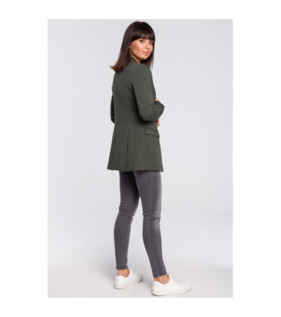 B103 Knitted jacket plus size - military-green