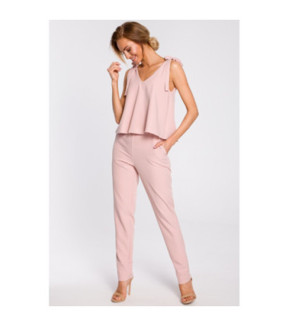 M437 Jumpsuit with binding...