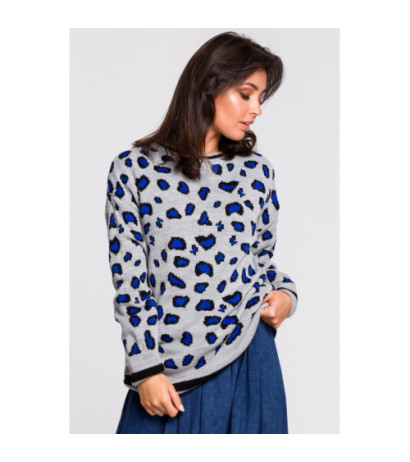 BK029 Sweater in leopard...