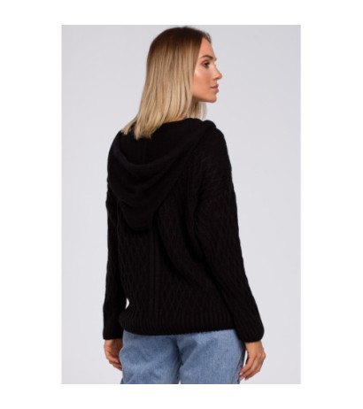 M540 Hooded Sweater - Black