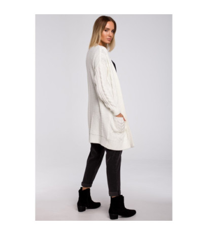 M555 Unbuttoned cardigan - ecru