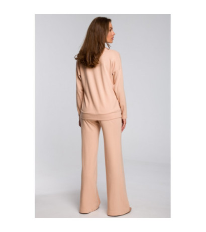 S249 Knitted pants - beige