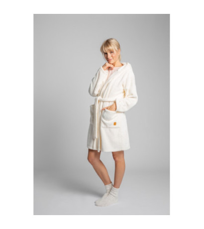 LA001 Plush hooded bathrobe...