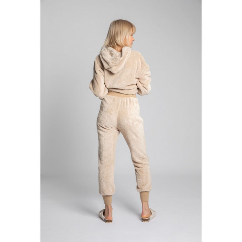 LA004 Plush jogger pants - cappuccino