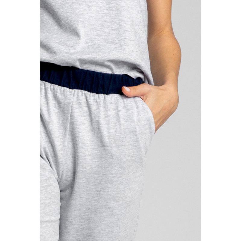 LA016 Cotton sleep pants - ashen