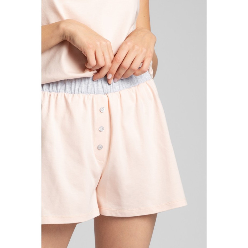 LA017 Cotton boxer shorts - peach