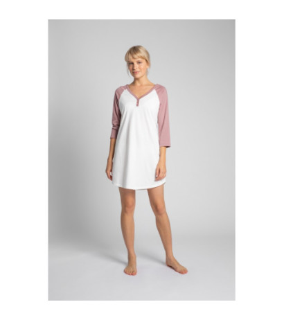 LA018 Cotton nightgown - ecru