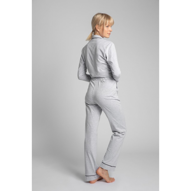 LA020 Cotton pajama pants - ashen