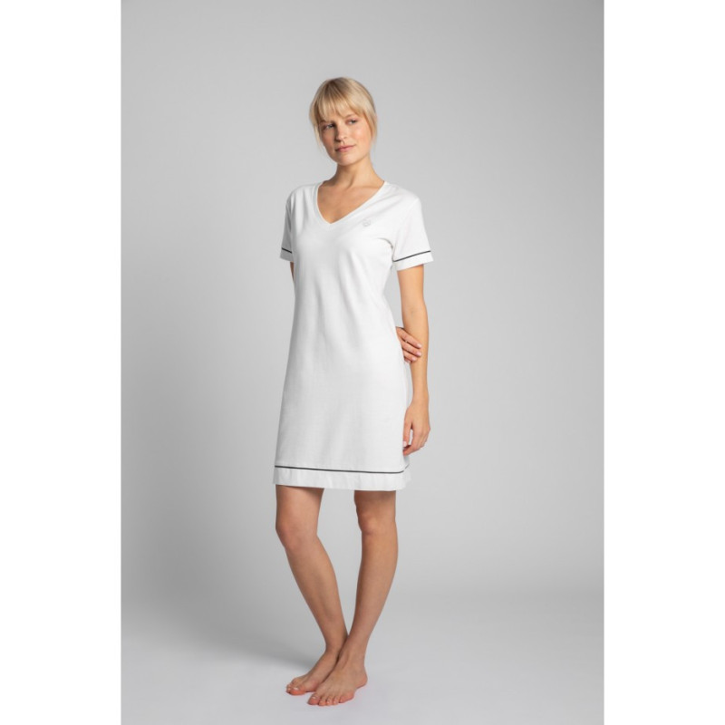 LA021 Cotton nightgown - ecru