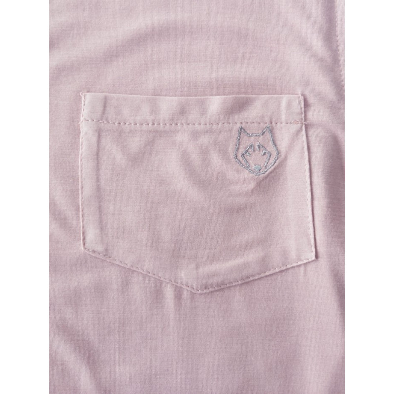 LA022 Sleeveless sleep top with pocket - pink