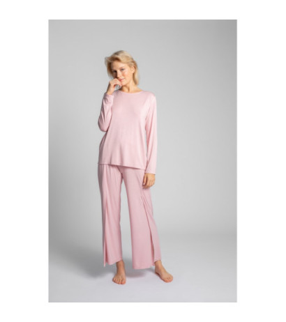 LA027 Sleeping blouse with back cutout - pink