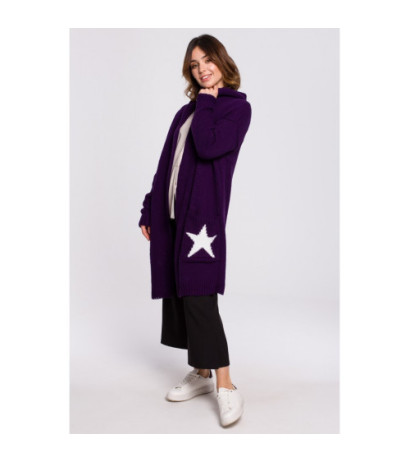 BK063 Cardigan with star...