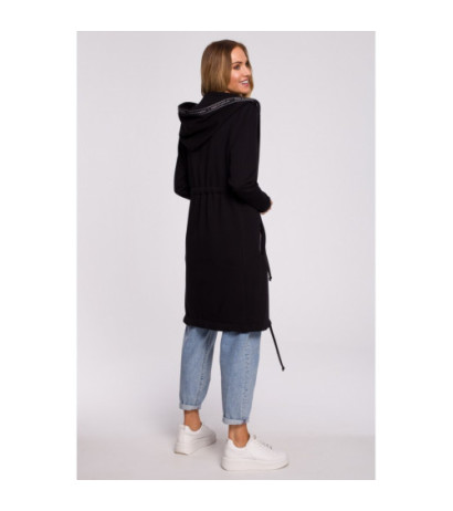 M582 Long Hooded Sweatshirt - black