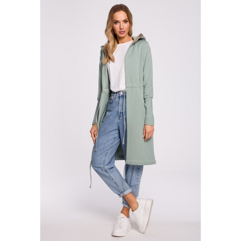 M582 Long Hooded Sweatshirt - Mint