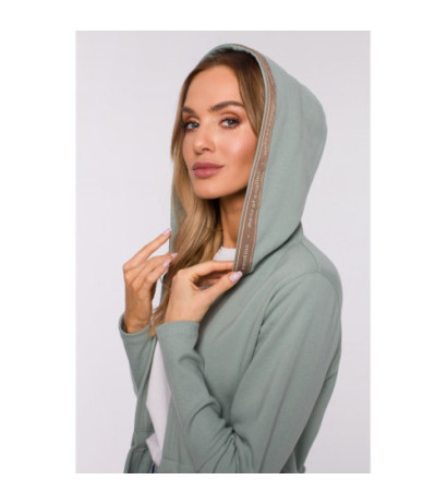 M582 Long Hooded Sweatshirt - Mint