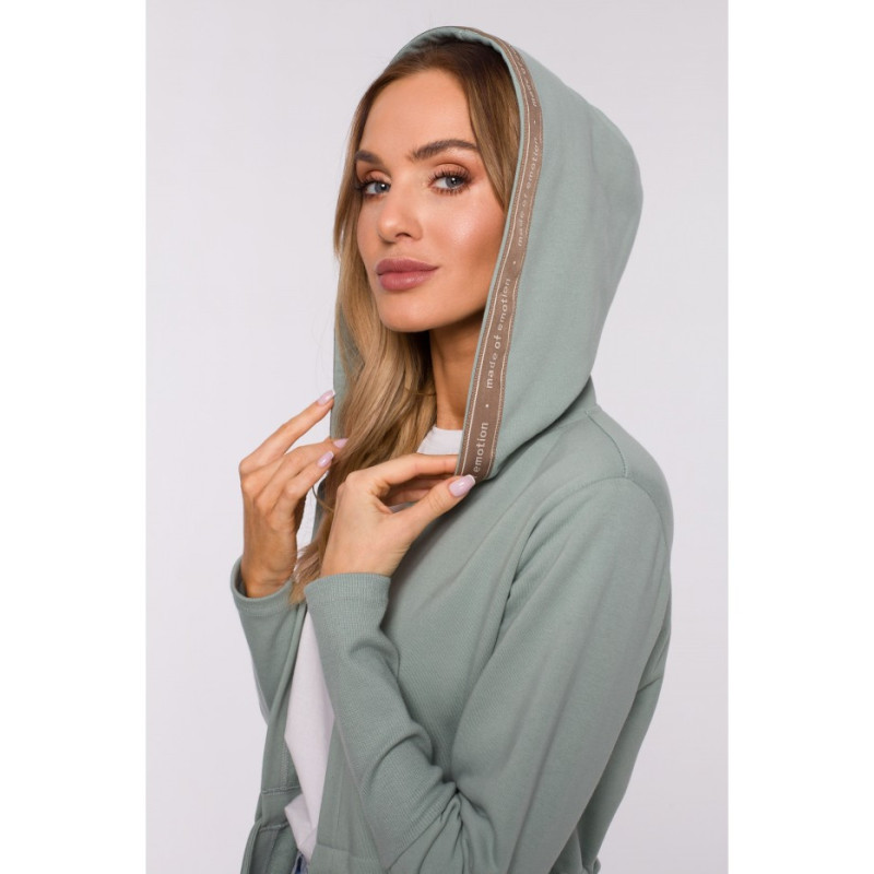 M582 Long Hooded Sweatshirt - Mint