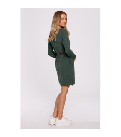 M590 Dress with Adjustable Belt - military green