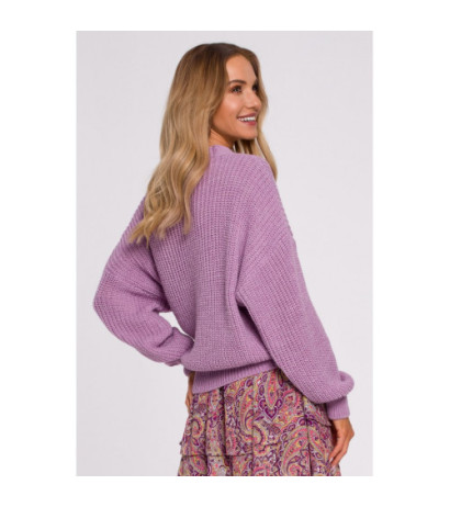 M598 Tiered Cardigan - lilac