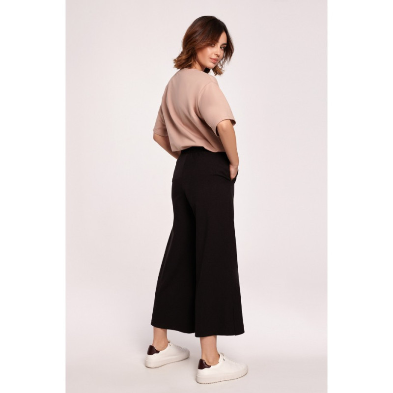 B188 Wide Leg Pants - Black