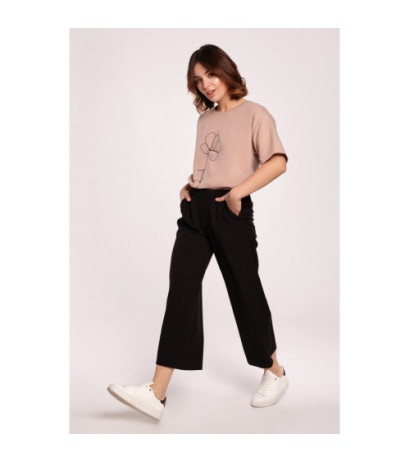 B188 Wide Leg Pants - Black