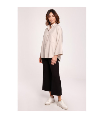 B191 Oversize shirt - beige