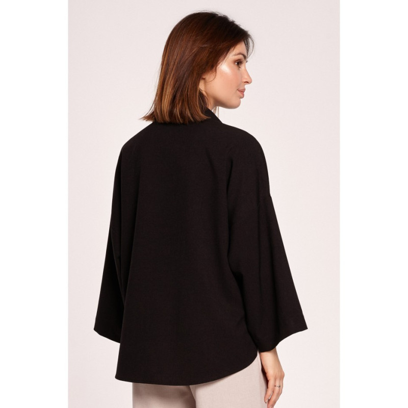 B191 Oversize shirt - black