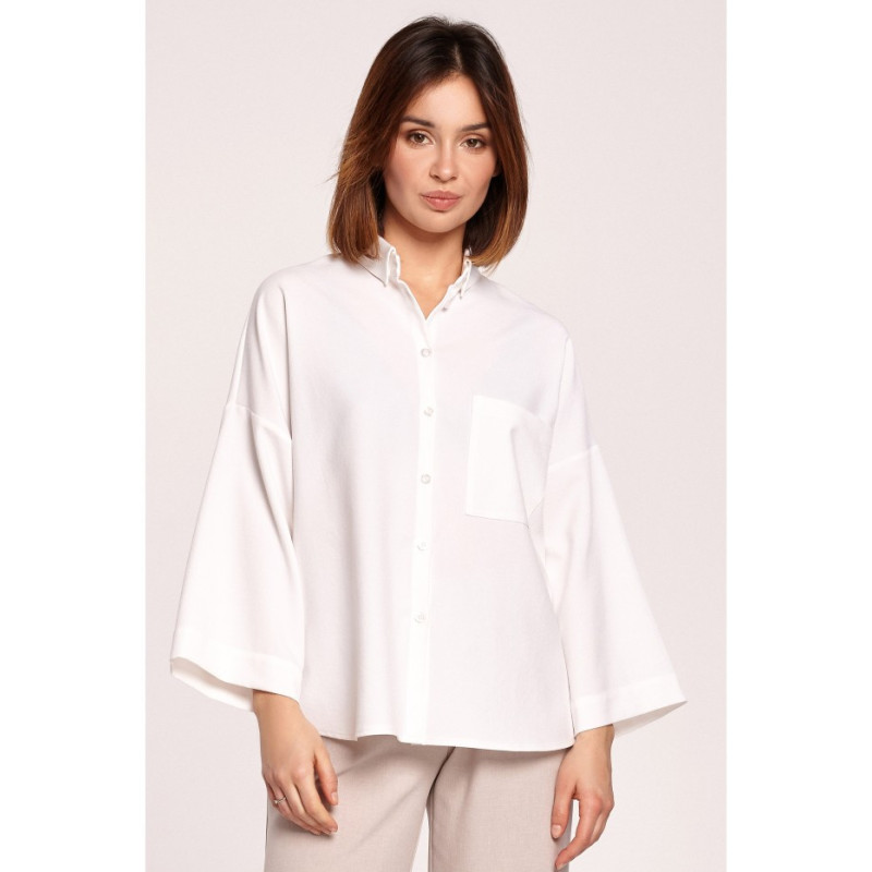 B191 Oversize shirt - white