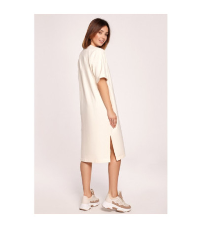 B194 T-shirt dress - cream