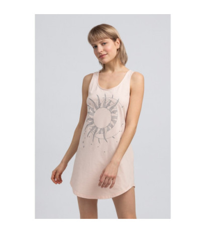 LA050 Cotton nightgown - peach