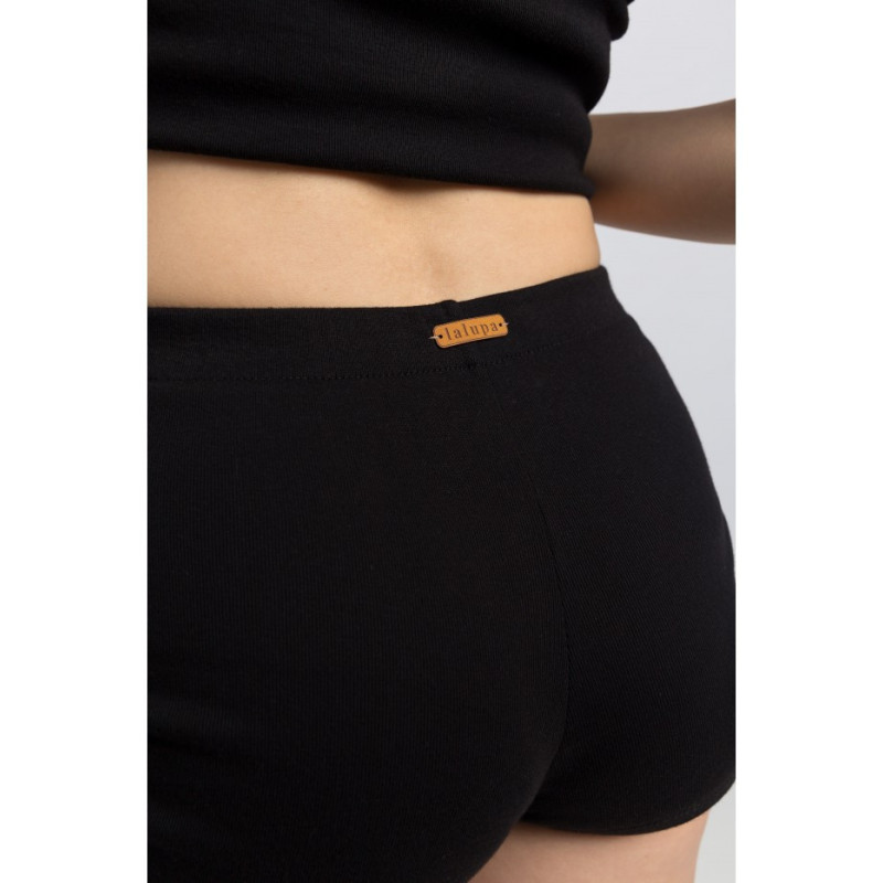 LA065 Cotton sleep shorts - black