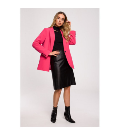 M602 Lined button-up jacket - pink