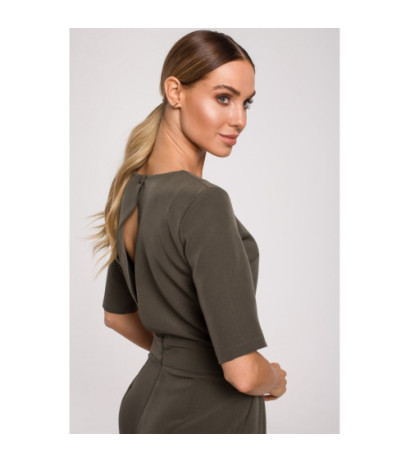 M611 Wide-legged jumpsuit - khaki