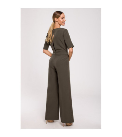 M611 Wide-legged jumpsuit - khaki