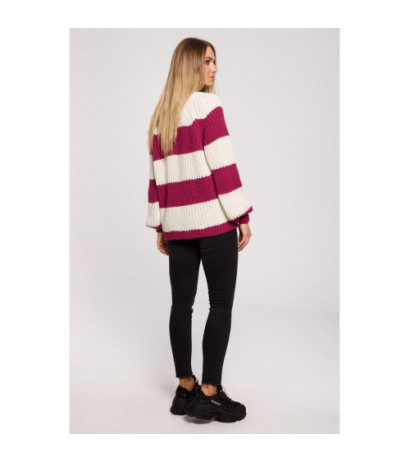 M632 Striped Sweater - model 3