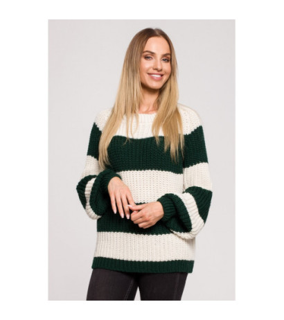 M632 Striped Sweater - model 4