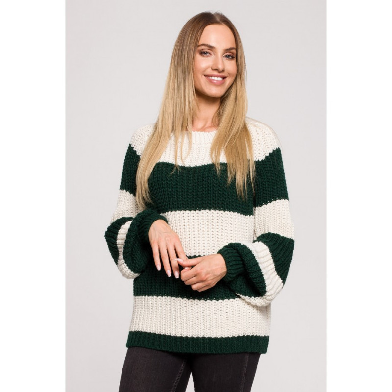 M632 Striped Sweater - model 4