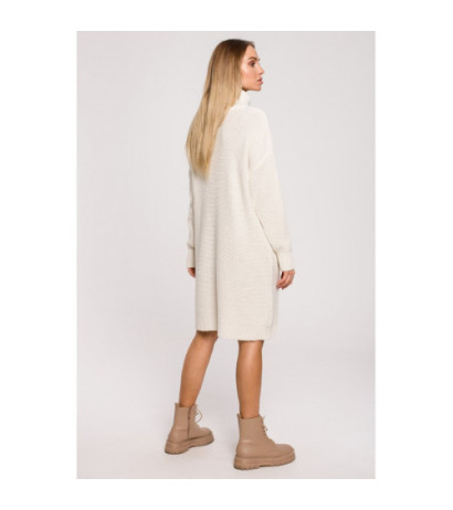 M634 Sweater turtleneck dress - beige