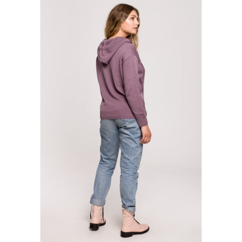 BK073 Hooded sweater - heather