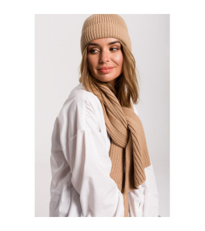 BK081 chain weave scarf - camellia