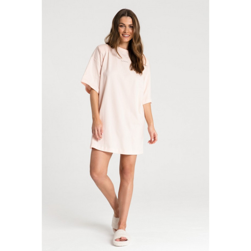 LA068 Cotton nightgown - peach