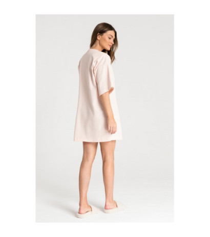 LA068 Cotton nightgown - peach