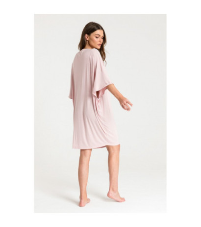 LA071 Nightgown with batwing sleeves - pink