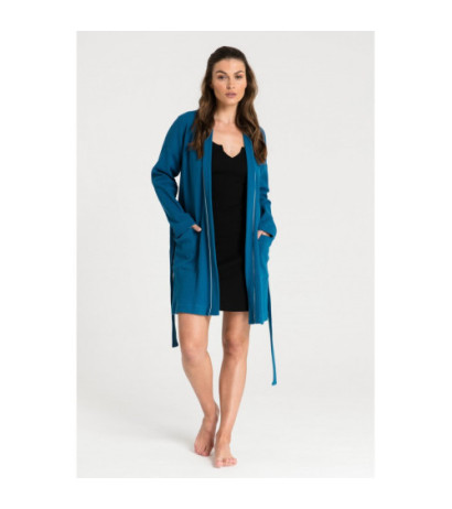 LA078 Wafer knit bathrobe - nautical