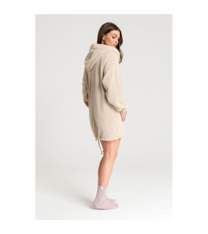 LA081 Plush oversize sweatshirt - cappuccino